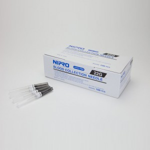 Blood Collection Needle 22GA x 1" - Nipro Medical Corp. - NM+22G25