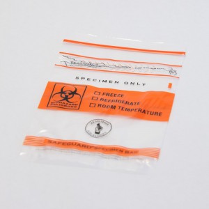 SAFEGUARD® Specimen Bags with TEARZONE®  6 x 9 - Minigrip - MN-MGTZ69