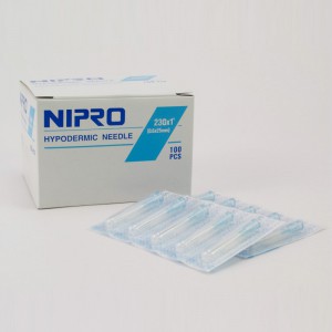 Nipro Hypodermic Needle 23GA x 1" - Nipro Medical Corp. - AH+2325 