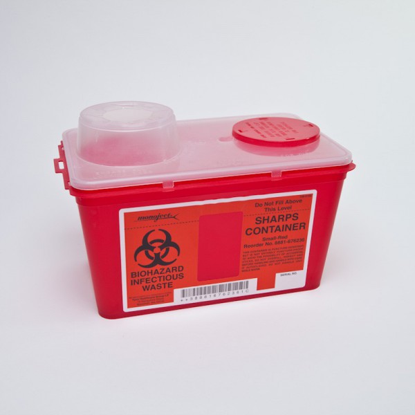 COVIDIEN / KENDALL MONOJECT SHARPS CONTAINERS 4 QTS - Kendall ...